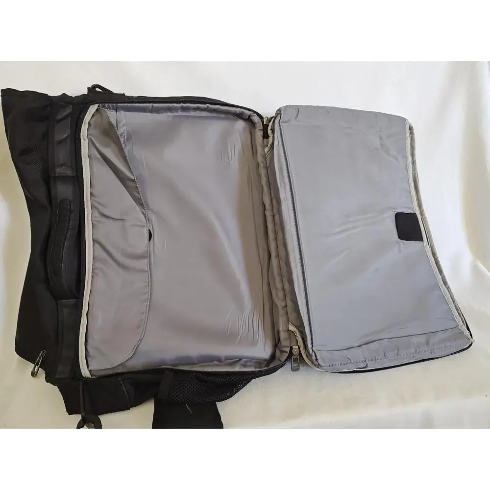 Nike Messenger Black Bag Laptop Bag Briefcase Vintage Travel TG0159-001 Balistic